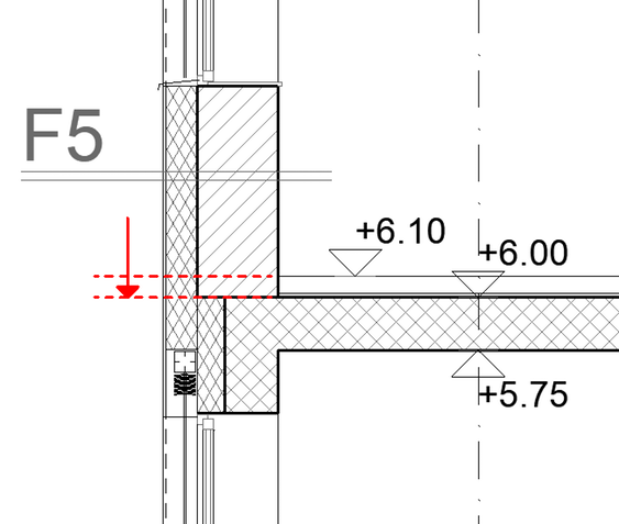 floating floor detail